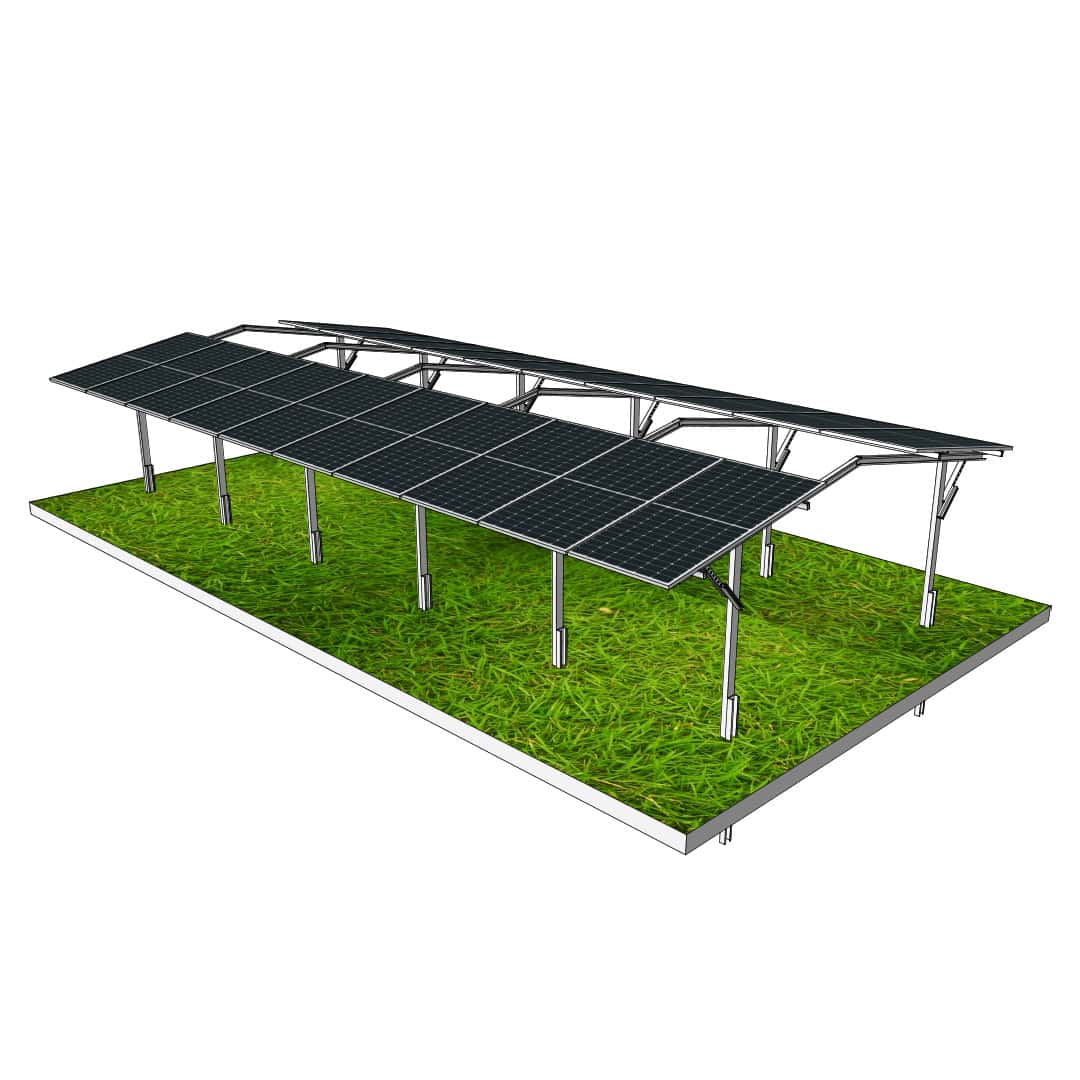 Наземни PV панели 1P-10 Агроволтаика